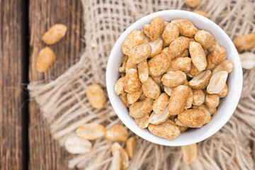 Peanuts (roasted and salted)