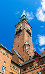 Tower of Copenhagen City Hall - Denmark