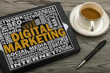 digital marketing concept