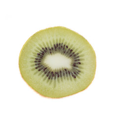 Naklejka na ściany i meble kiwi fruit isolated on white background