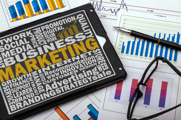Obraz premium marketing concept
