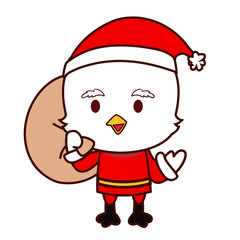 Little Chicken Santa