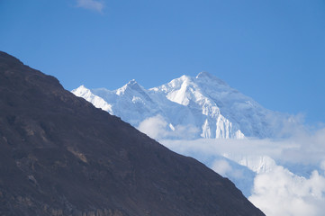 High mountain in Northern Pakistan