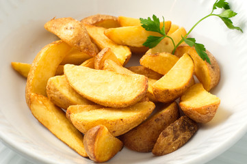 The spicy fries