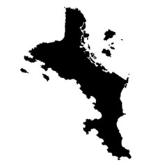 vector map of Seychelles - obrazy, fototapety, plakaty