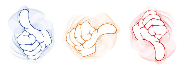 Daumen - Bewertungssystem