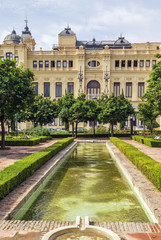 Malaga city hall, Spain