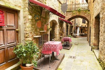 Obrazy na Szkle  Restauracja w Toskanii