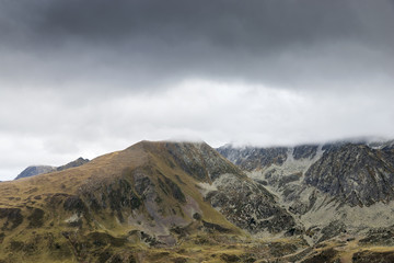 mountains in autumn