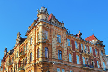 Fototapeta na wymiar Old building in Lvov