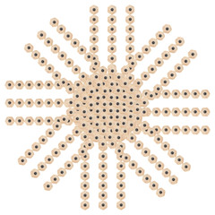 Pencil isolated on white background