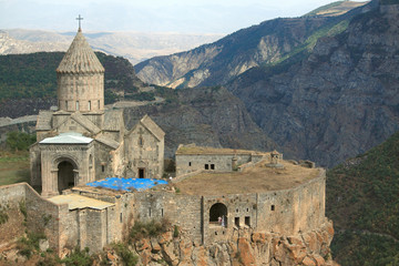 Fototapeta premium Tatev monastery on south of Armenia