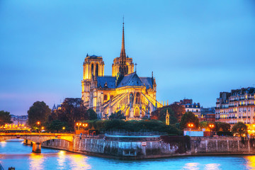  Notre Dame de Paris cathedral
