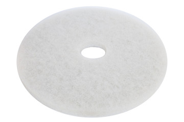 Floor polishing pad isolated on white background © SKT Studio