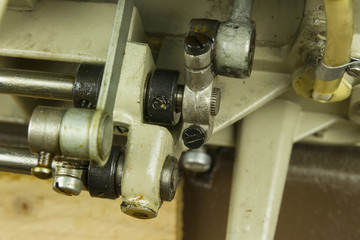 inside sewing machine