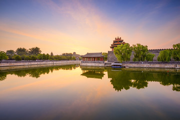 Forbidden City Moat of Beijing, China