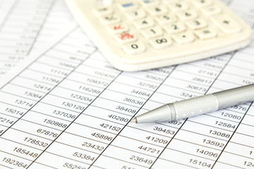 Fototapeta premium finance business calculation