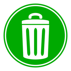 Garbage button