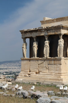 Erechtheion, The Acropolis of Athens, Greece
