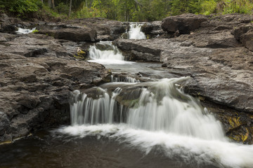 Fototapeta na wymiar Sucker River Waterfall