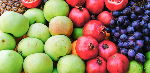 Pomegranate Apple and Pineapple