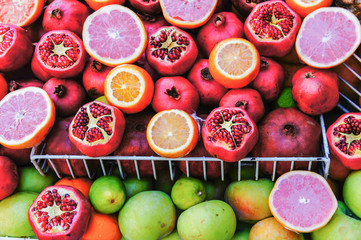 Pomegranate Orange and Apple