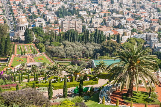 View of Haifa of Mount Carmel
