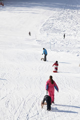 Ski resort, Europe