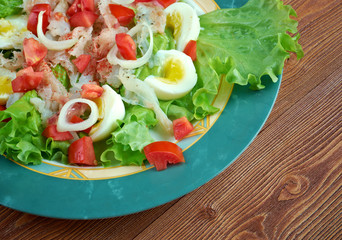 Ensalada de bacalao
