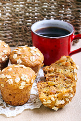 Oat muffins