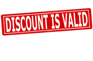 Discount is valid