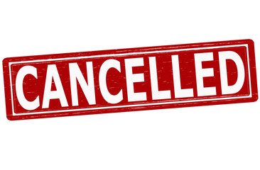 Fototapeta premium Cancelled