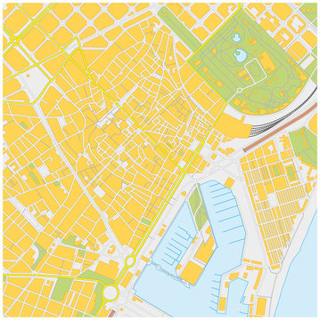 barcelona city map
