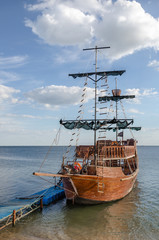 Obraz na płótnie Canvas Sailing vessel