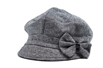 Studio shot of the retro hat isolated