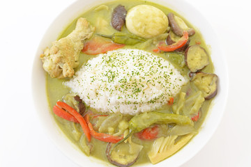 美味しそうなグりーンカレー