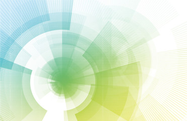 Obraz premium Geometric Technology