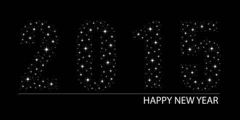 Obraz premium Happy New Year 2015