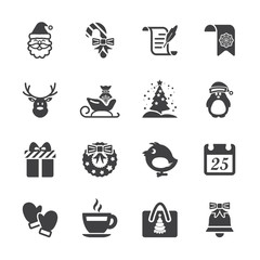 christmas icon set 7, vector eps10