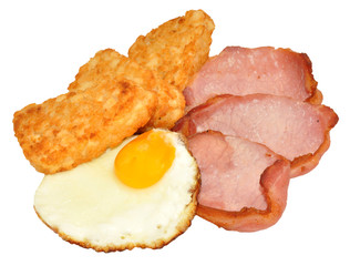 Fried Egg And Bacon Breakfast