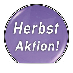bg56 ButtonGrafik UmschlagButton ub46 Herbstaktion violett g2607