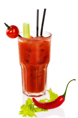 blood merry cocktail