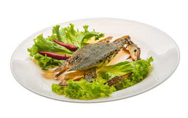 Raw crab