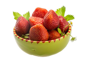 Ripe strawberry