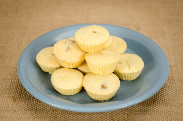 Pineapple cup cookie