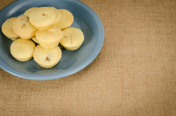 Pineapple cup cookie