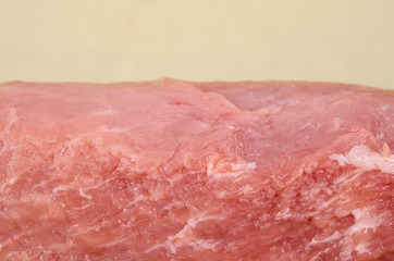 Raw pork