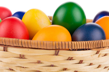 Colorful Easter eggs
