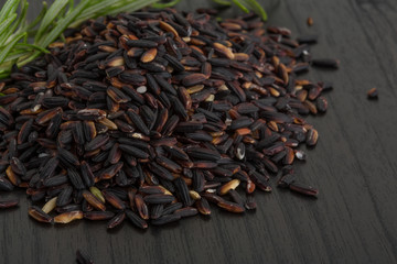 Raw wild rice