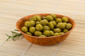 Green olives